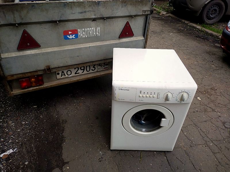 Вывоз стиральной машины